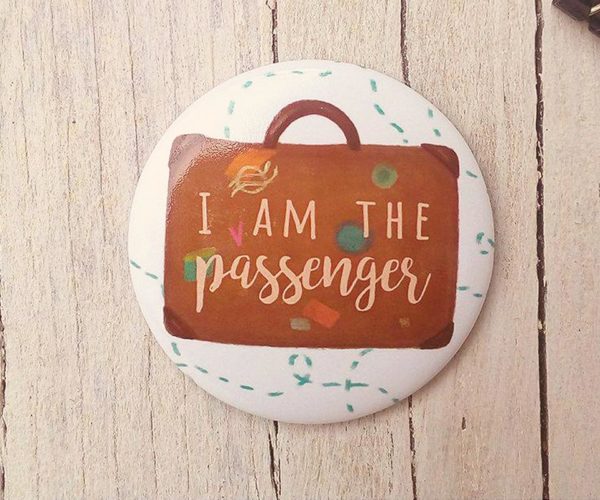 Calamita illustrata I am the passenger