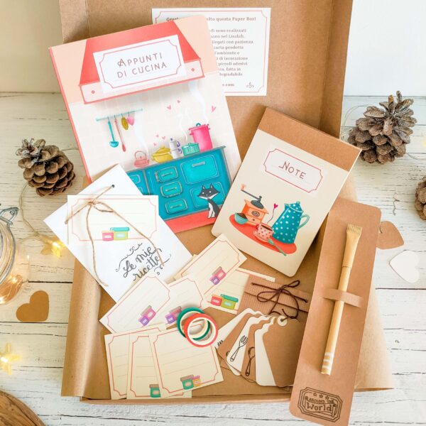 Paper box Chef all'opera