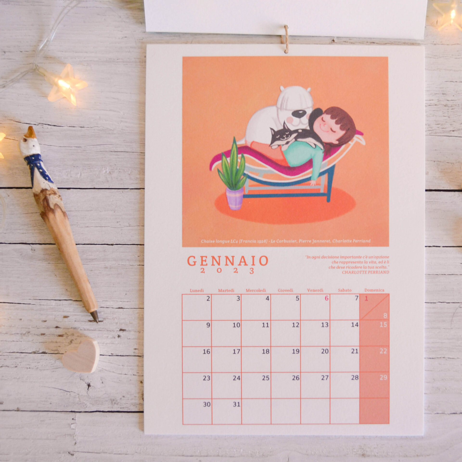 design calendario