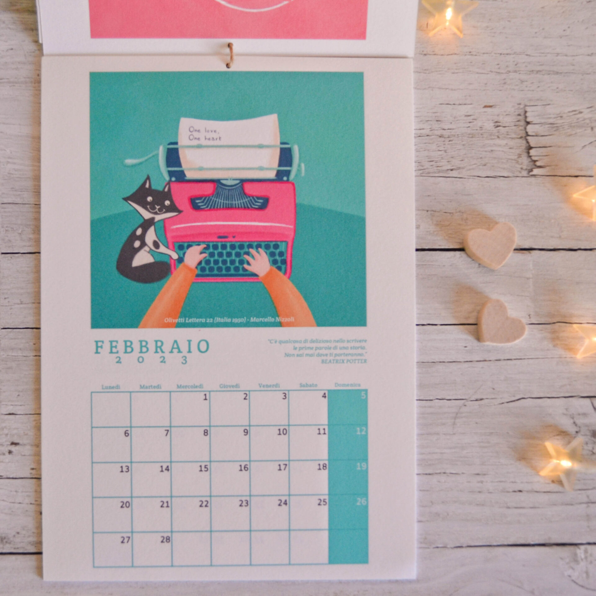 design calendario