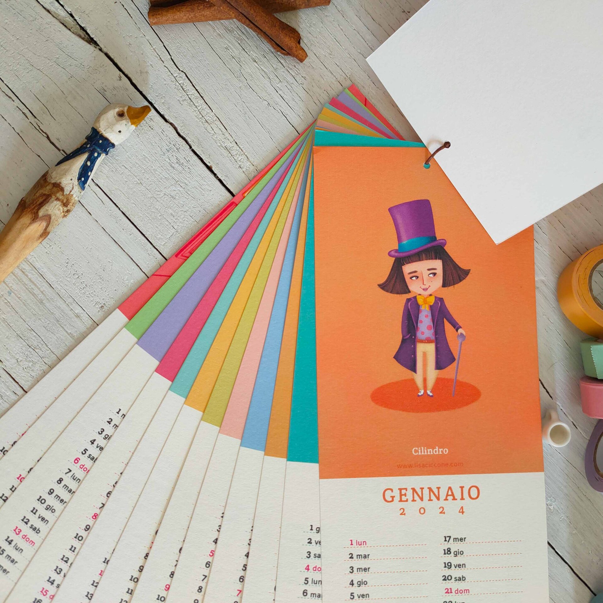 cappelli calendario