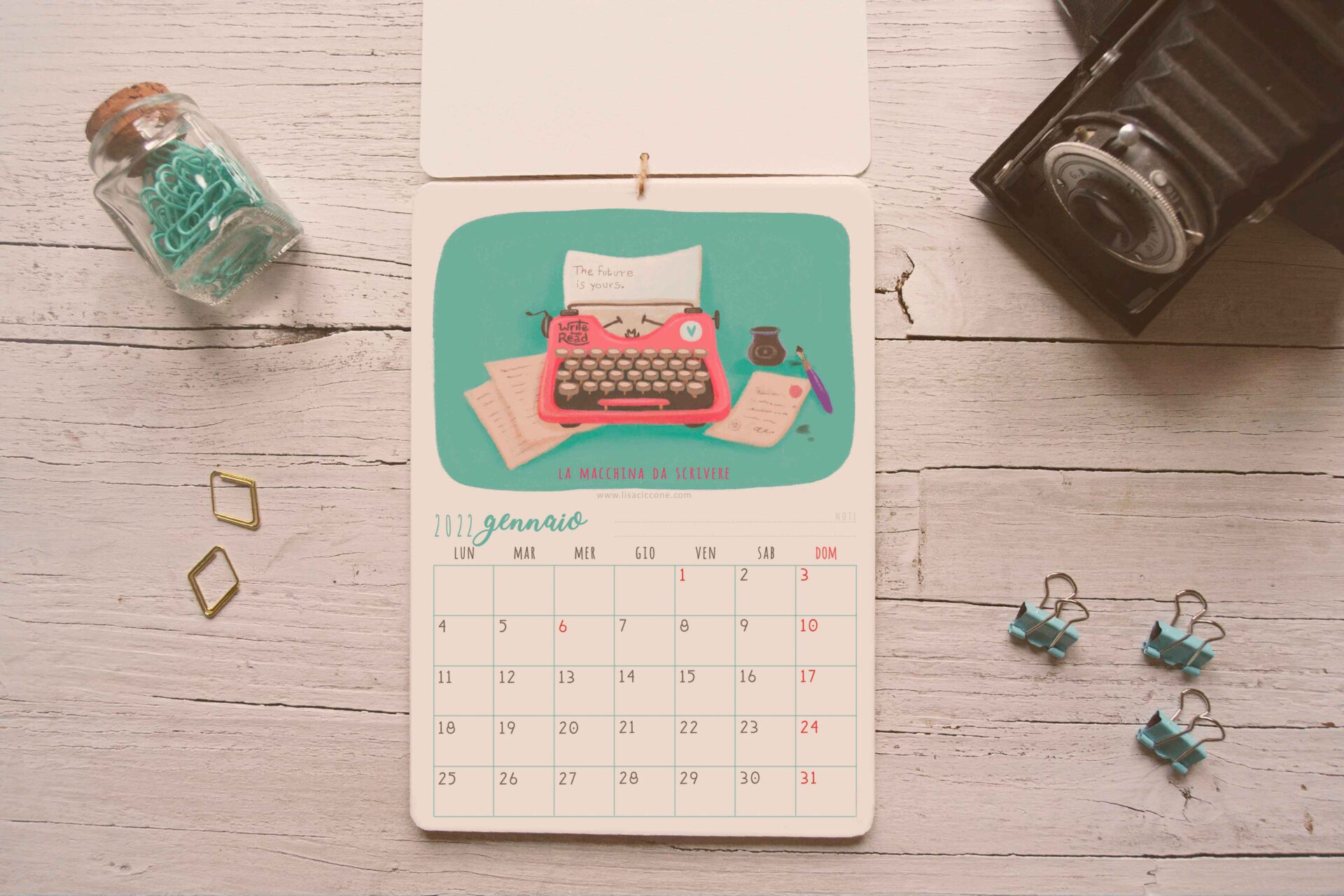 oggetti calendario