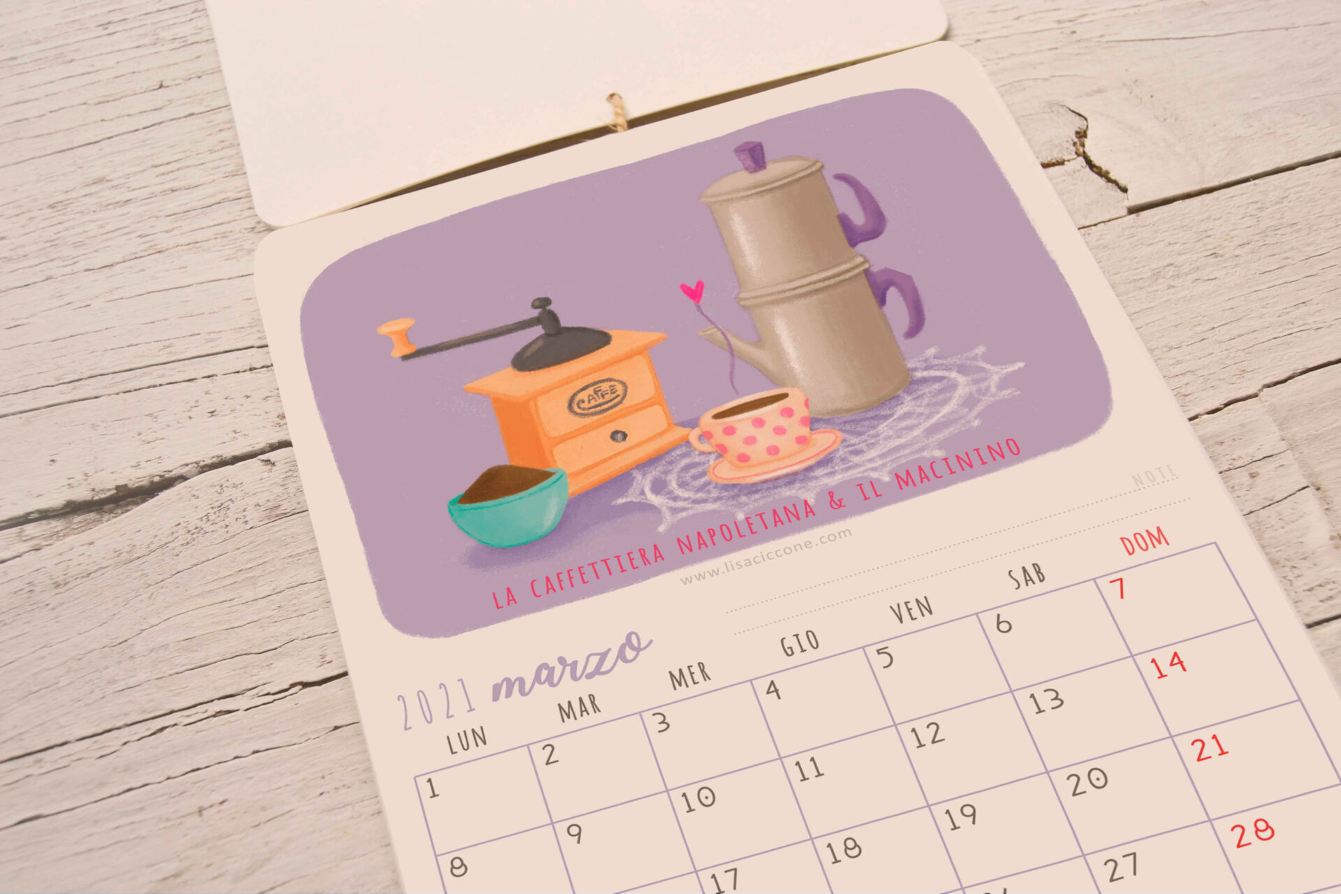 oggetti calendario