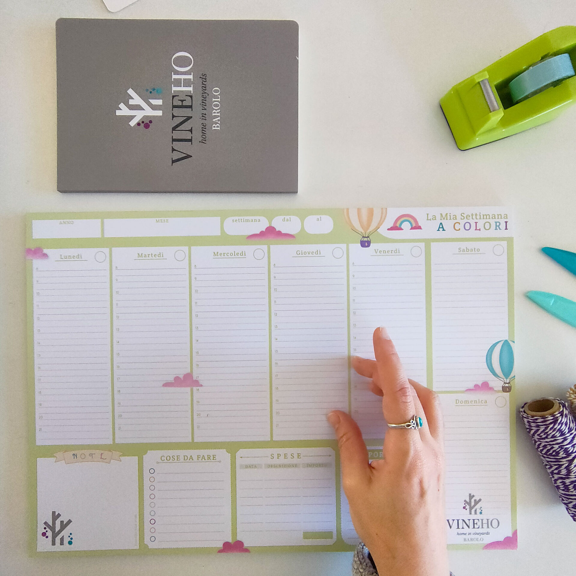 planner personalizzato